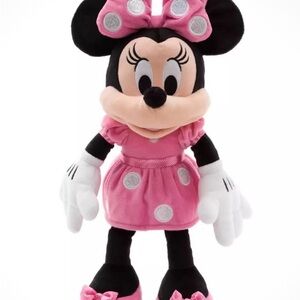 Disney Minnie Mouse Plush - Pink and Black
